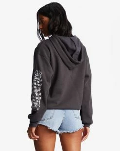 Billabong Kindness Is Magic Hoodie OFF BLACK (ofb) -billabong shop abjsf00392 billabongw ofb bck1