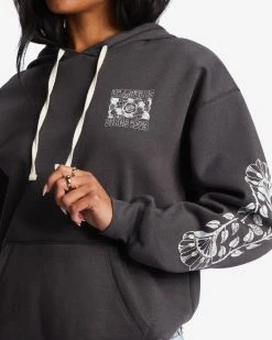 Billabong Kindness Is Magic Hoodie OFF BLACK (ofb) -billabong shop abjsf00392 billabongw ofb dtl1