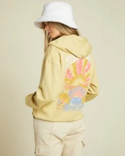 Billabong Day Dreamin Pullover Hoodie FADED CACTUS (thr0) -billabong shop abjsf00453 billabongw thr0 frt1 1