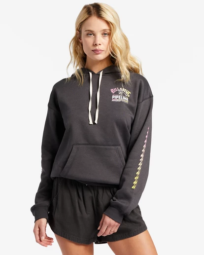 Billabong Pro Pipeline Poster Hoodie OFF BLACK (ofb) 6 Billabong Pro Pipeline Poster Hoodie OFF BLACK (ofb) - Image 6