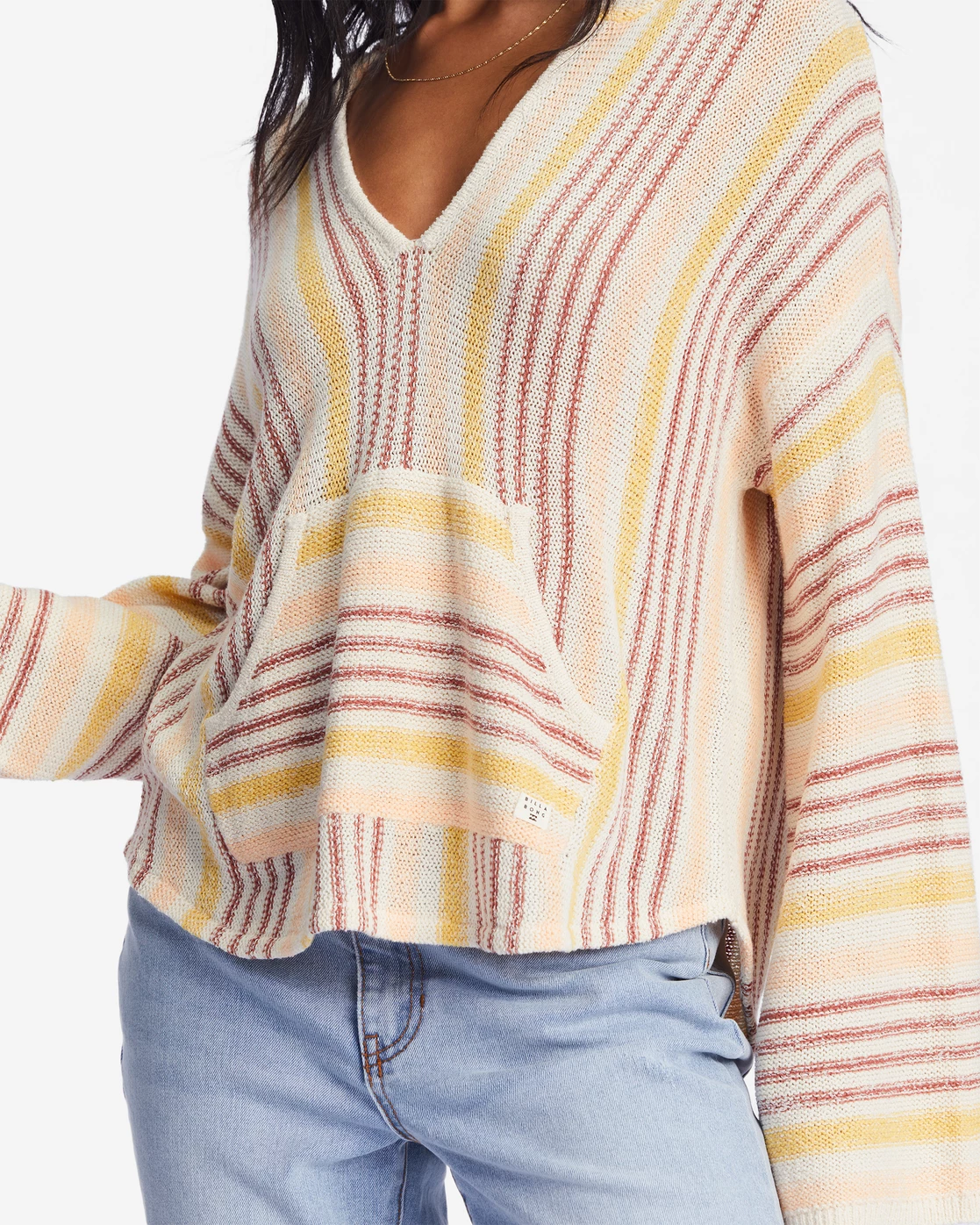 Billabong Baja Beach Hooded Sweater MELLOW DAZE (ygn0) 4 Billabong Baja Beach Hooded Sweater MELLOW DAZE (ygn0) - Image 4