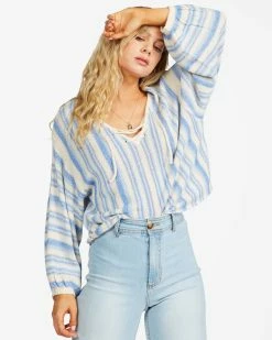 Billabong So Sweet Pullover Sweater SWEET BLUE (bka0) 8 Billabong So Sweet Pullover Sweater SWEET BLUE (bka0) -billabong shop abjsw00176 billabongw bka0 frt1