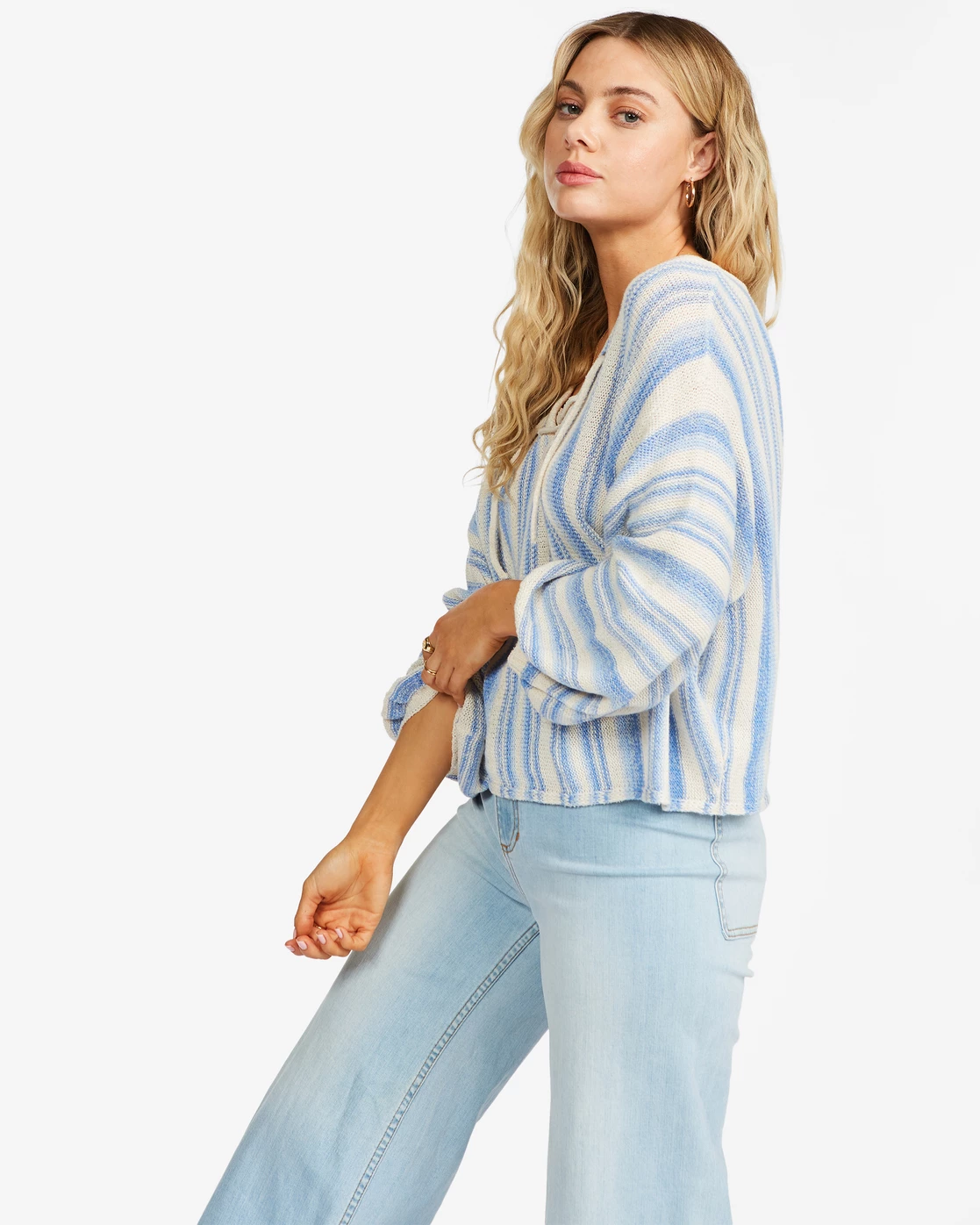 Billabong So Sweet Pullover Sweater SWEET BLUE (bka0) 4 Billabong So Sweet Pullover Sweater SWEET BLUE (bka0) - Image 4