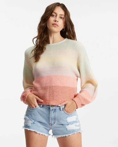 Billabong Changing Tides Pullover Sweater MINT TO BE (gcr0) 6 Billabong Changing Tides Pullover Sweater MINT TO BE (gcr0) - Image 6