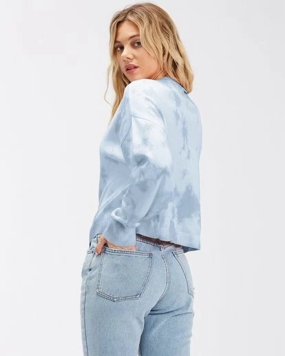 Billabong Under The Sun Crewneck Sweater SWEET BLUE (bka0) 6 Billabong Under The Sun Crewneck Sweater SWEET BLUE (bka0) - Image 6