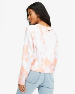 Billabong Under The Sun Crewneck Sweater MELON (mel) -billabong shop abjsw00184 billabongw mel bck1 1