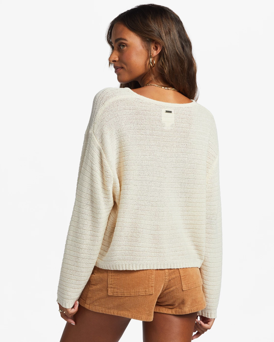 Billabong Every Day Pullover Sweater WHITE CAP (wcp) 4 Billabong Every Day Pullover Sweater WHITE CAP (wcp) - Image 4