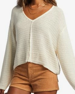 Billabong Every Day Pullover Sweater WHITE CAP (wcp) -billabong shop abjsw00198 billabongw wcp dtl1 2