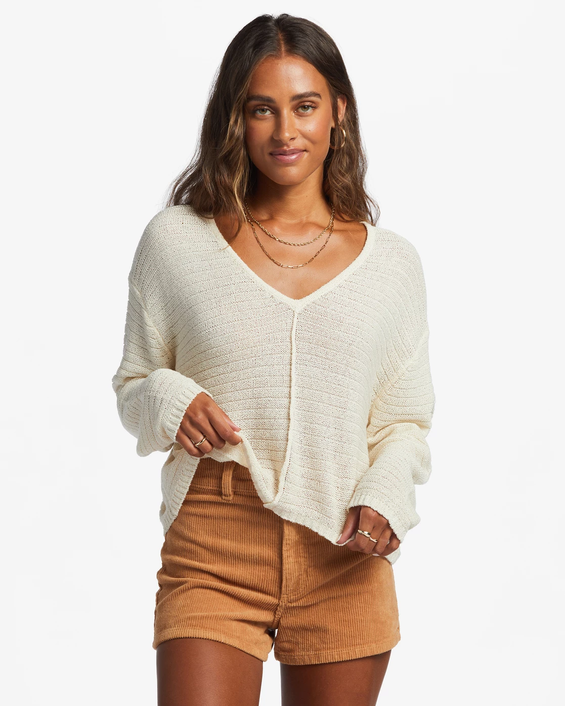 Billabong Every Day Pullover Sweater WHITE CAP (wcp) 2 Billabong Every Day Pullover Sweater WHITE CAP (wcp) - Image 2