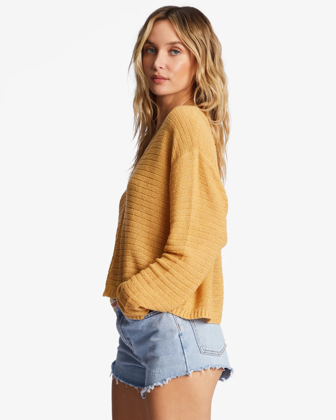 Billabong Every Day Pullover Sweater GOLD COAST (ygy0) 2 Billabong Every Day Pullover Sweater GOLD COAST (ygy0) - Image 2