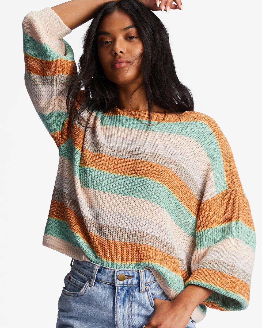 Billabong Spaced Out Pullover Sweater MULTI (mul) 4 Billabong Spaced Out Pullover Sweater MULTI (mul) - Image 4