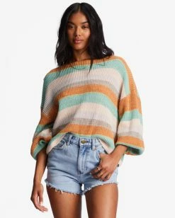 Billabong Spaced Out Pullover Sweater MULTI (mul) 11 Billabong Spaced Out Pullover Sweater MULTI (mul) -billabong shop abjsw00202 billabongw mul frt1 1