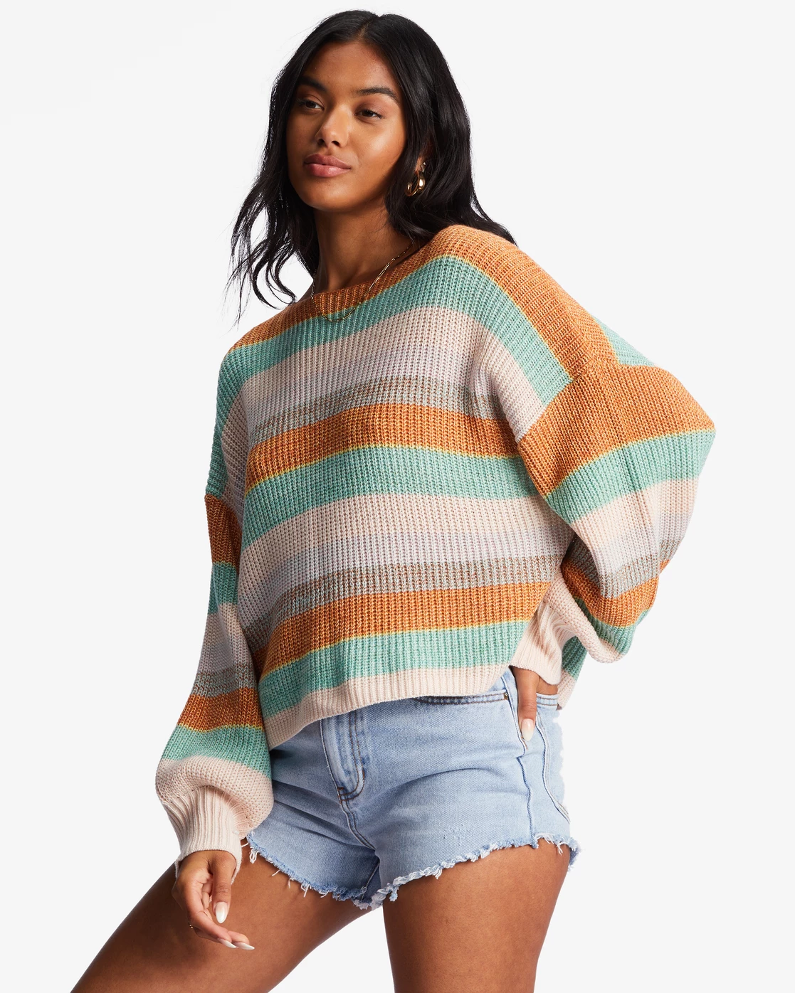 Billabong Spaced Out Pullover Sweater MULTI (mul) 2 Billabong Spaced Out Pullover Sweater MULTI (mul) - Image 2
