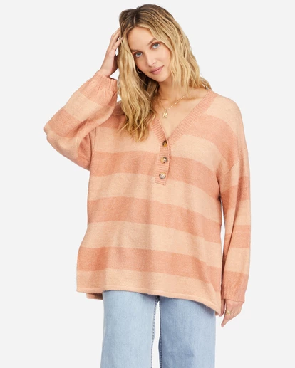 Billabong Sol Chasing Tunic Sweater GINGER (gin) 5 Billabong Sol Chasing Tunic Sweater GINGER (gin) - Image 5
