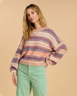 Billabong Salty Blonde Under The Influence Pullover Sweater LOVIN LILAC (pkv0)
