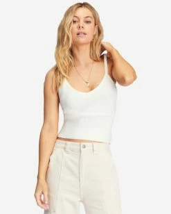 Billabong Paired Up Cami Sweater ANTIQUE WHITE (anw) 11 Billabong Paired Up Cami Sweater ANTIQUE WHITE (anw) -billabong shop abjsw00221 billabongw anw frt1 1