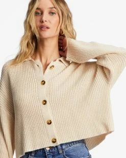 Billabong Stay Current Cozy Sweater WHITE CAP (wcp) 9 Billabong Stay Current Cozy Sweater WHITE CAP (wcp) -billabong shop abjsw00226 billabongw wcp dtl1