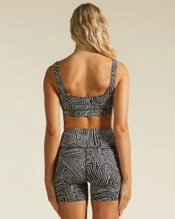 Billabong A/Div Summit Bra Tank Top BLACK MULTI (bml) 8 Billabong A/Div Summit Bra Tank Top BLACK MULTI (bml) -billabong shop abjto00103 billabongw bml bck1