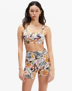 Billabong Paradise Tank Sports Bra BLACK PEBBLE (bpb)