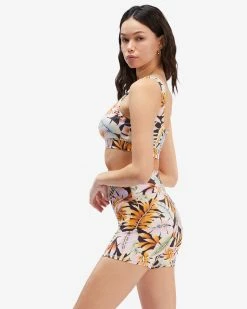 Billabong Paradise Tank Sports Bra BLACK PEBBLE (bpb) -billabong shop abjto00104 billabongw bpb sd1