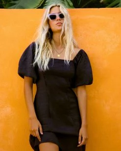 Billabong Paradise Mini Dress OFF BLACK (ofb)