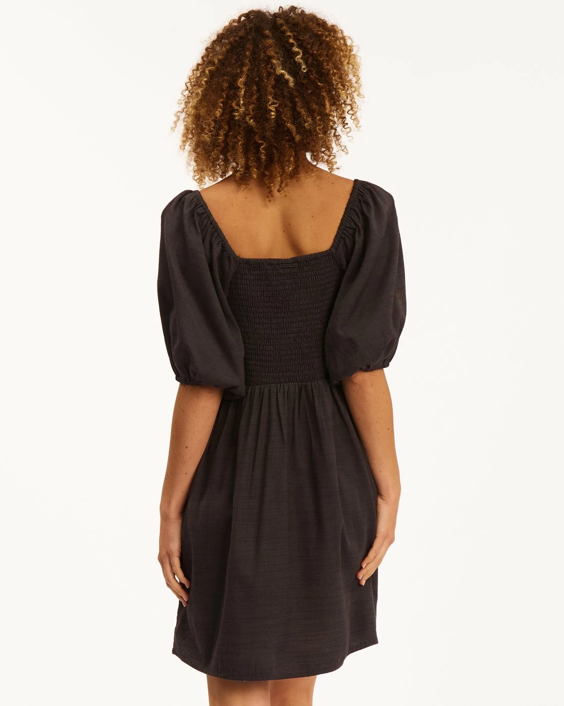 Billabong Paradise Mini Dress OFF BLACK (ofb) 4 Billabong Paradise Mini Dress OFF BLACK (ofb) - Image 4