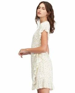 Billabong Wrap And Roll Woven Dress SALT CRYSTAL (scs) -billabong shop abjwd00247 billabongw scs sd1