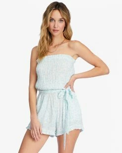 Billabong Flower Days Romper SEASPRAY (spy) -billabong shop abjwd00295 billabongw spy frt1