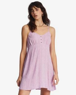 Billabong As If Mini Dress LILAC DREAM (pgr0)