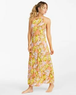 Alternative view of Billabong Retro Romance Halter Dress MOSS (mos)