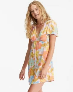Billabong Short And Sweet Mini Dress SORBET (sor)