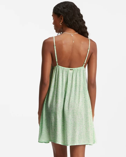 Billabong Just Add Sun Mini Slip Dress HONEY DEW (gbq0) 6 Billabong Just Add Sun Mini Slip Dress HONEY DEW (gbq0) - Image 6