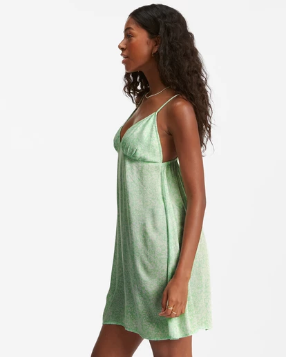 Billabong Just Add Sun Mini Slip Dress HONEY DEW (gbq0) 5 Billabong Just Add Sun Mini Slip Dress HONEY DEW (gbq0) - Image 5