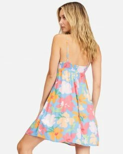 Billabong Just Add Sun Mini Slip Dress MULTI (mul) 8 Billabong Just Add Sun Mini Slip Dress MULTI (mul) -billabong shop abjwd00419 billabongw mul bck1