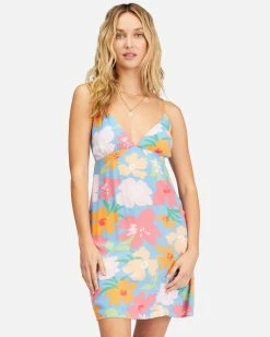 Billabong Just Add Sun Mini Slip Dress MULTI (mul)