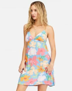 Alternative view of Billabong Just Add Sun Mini Slip Dress MULTI (mul)