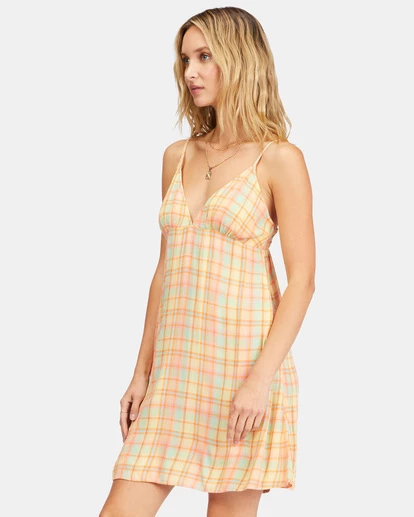 Billabong Just Add Sun Mini Slip Dress MULTI (mul) 6 Billabong Just Add Sun Mini Slip Dress MULTI (mul) - Image 6