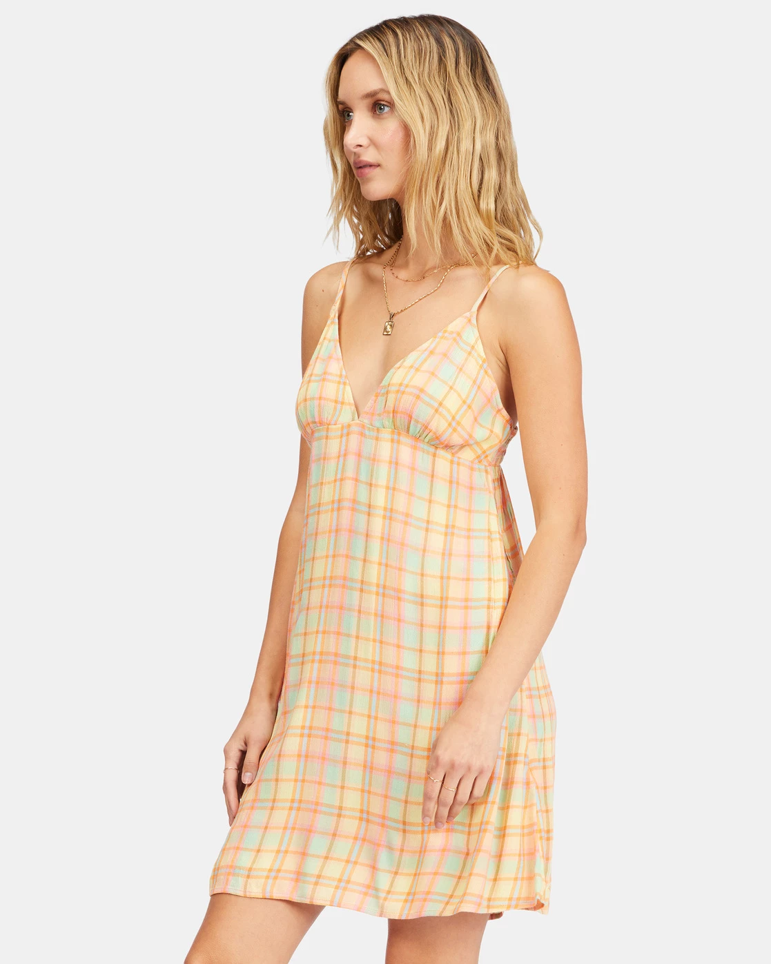 Billabong Just Add Sun Mini Slip Dress MULTI (mul) 2 Billabong Just Add Sun Mini Slip Dress MULTI (mul) - Image 2