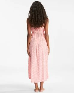 Billabong Summer Daydream Midi Slip Dress SORBET (sor) 10 Billabong Summer Daydream Midi Slip Dress SORBET (sor) -billabong shop abjwd00424 billabongw sor bck1