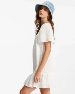 Alternative view of Billabong She's A Doll Babydoll Dress SALT CRYSTAL (scs)