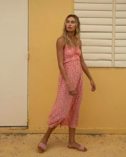 Billabong Rebel Heart Slip Dress ROSE CLAY (nmh0) -billabong shop abjwd00434 billabongl nmh0 frt1 1