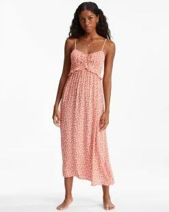 Alternative view of Billabong Rebel Heart Slip Dress ROSE CLAY (nmh0)