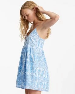 Billabong Glow Up Babydoll Dress SALT CRYSTAL (scs) 10 Billabong Glow Up Babydoll Dress SALT CRYSTAL (scs) -billabong shop abjwd00437 billabongw scs sd1 1