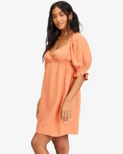 Alternative view of Billabong Perfect Paradise Babydoll Dress TERRACOTTA (tca)