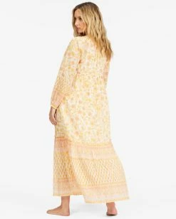 Billabong Endless Sunset Long Sleeve Maxi Dress SALT CRYSTAL 2 (sc2) 11 Billabong Endless Sunset Long Sleeve Maxi Dress SALT CRYSTAL 2 (sc2) -billabong shop abjwd00470 billabongw sc2 bck1 1