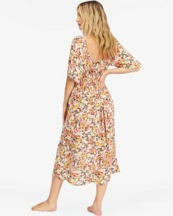 Billabong True Romance Midi Dress MULTI (mul) -billabong shop abjwd00478 billabongw mul bck1 1