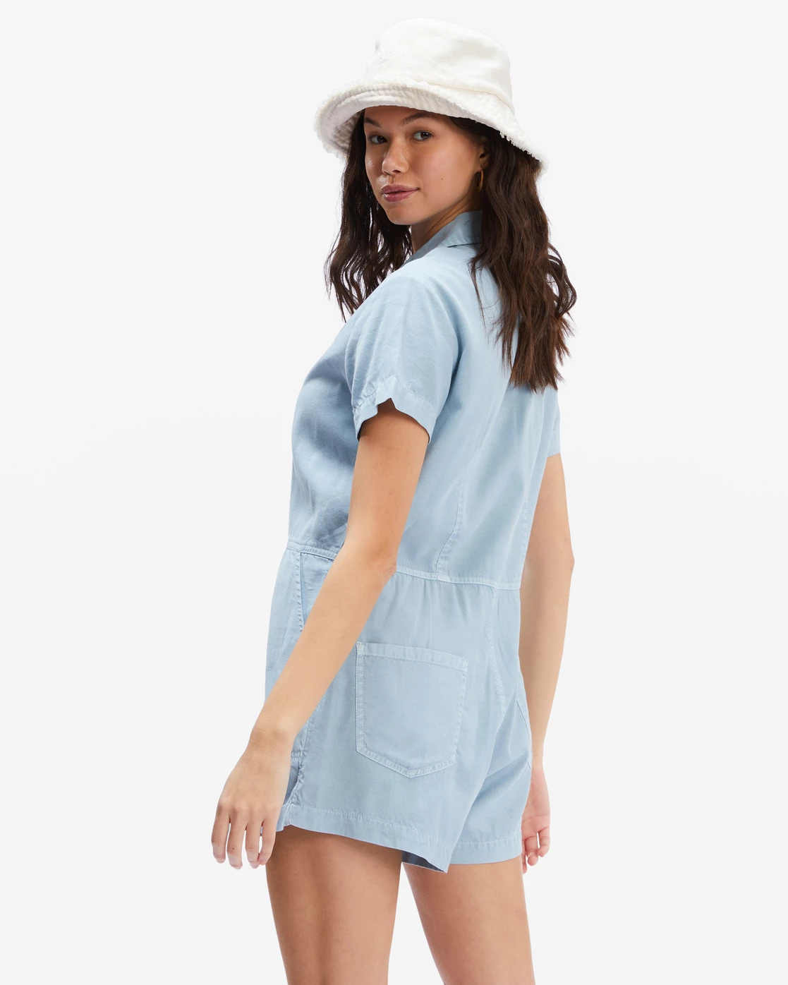Billabong Gigi Romper CHAMBRAY (chy) 3 Billabong Gigi Romper CHAMBRAY (chy) - Image 3