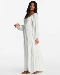 Billabong Starry Skies Maxi Dress SALT CRYSTAL (scs) -billabong shop abjwd00527 billabongw scs sd1