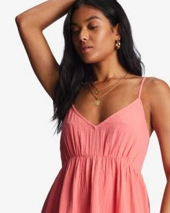 Billabong Wave After Wave Mini Dress CORAL CRUSH (mjp0) -billabong shop abjwd00528 billabongw mjp0 dtl1
