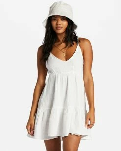 Billabong Wave After Wave Mini Dress SALT CRYSTAL (scs)